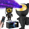EXTRALINK Starry Sky Projector Galaxy Projector Black | Night lamp, Projector | For children, In The Shape Of An Astronaut - (PROJEKTOR-GWIAZD-04)
