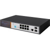 EXTRALINK Victor | Poe Switch | 8x Gigabit PoE/PoE+, 2x SFP, 1x Console Port, 150W, Managed - (EX.8222)