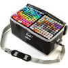 EXTRALINK | Alcohol Marker Set | 204 colors, Dual Tips - (Markery 204SZT)