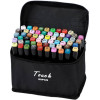EXTRALINK | Alcohol Marker Set | 60 colors, Dual Tips - (Markery 60SZT)