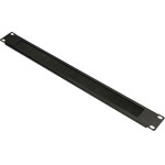 EXTRALINK | Cable Organizer | 1U With brush, Black - (EX.9670)