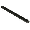 EXTRALINK | Cable Organizer | 1U With brush, Black - (EX.9670)