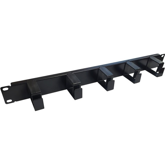 EXTRALINK | Cable Organizer | 1U With Plastic Rings - (EX.11564)