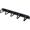 EXTRALINK | Cable Organizer | 1U, Black - (EX.8680)