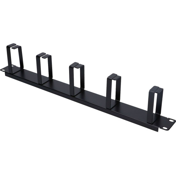 EXTRALINK | Cable Organizer | 1U, Black - (EX.8680)