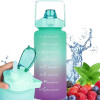 EXTRALINK | Motivational Bottle | Water bottle, 2000ml, green-purple, BUT-190 - (EX.36486)