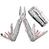 EXTRALINK | Multitool | Pocket knife, 23 In 1, With case, Silver - (EX.22714)