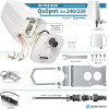 QUWIRELESS Quspot | Lte + Wi-Fi Antenna | For Teltonika RUT241/RUT240/200/230 - (A240S)