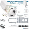 QUWIRELESS Quspot | Lte + Wi-Fi Antenne | f?r Teltonika RUT360 - (A360S)