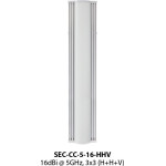 Rf Elements | Sector Antenna | MIMO, 5GHz, 16dBi, 3x RP-Sma - (SEC-CC-5-16-HHV)