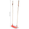 Kruzzel Plastic Swing - Red 23555 - (18074-0)