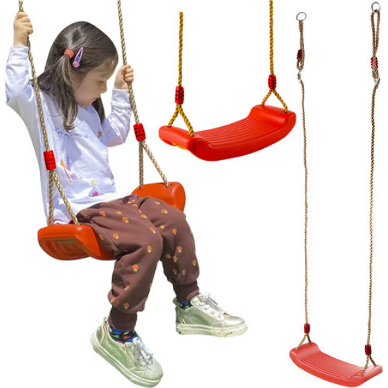 Kruzzel Plastic Swing - Red 23555 - (18074-0)
