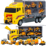 Kruzzel Tir Truck Set With 6 Cars 22481 - (17227-0)