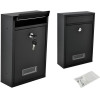 Malatec S6237 Mailbox - Black - (12985-0)
