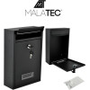 Malatec S6237 Mailbox - Black - (12985-0)