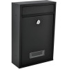 Malatec S6237 Mailbox - Black - (12985-0)