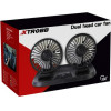 Xtrobb 23222 Double Car Fan - (17708-0)