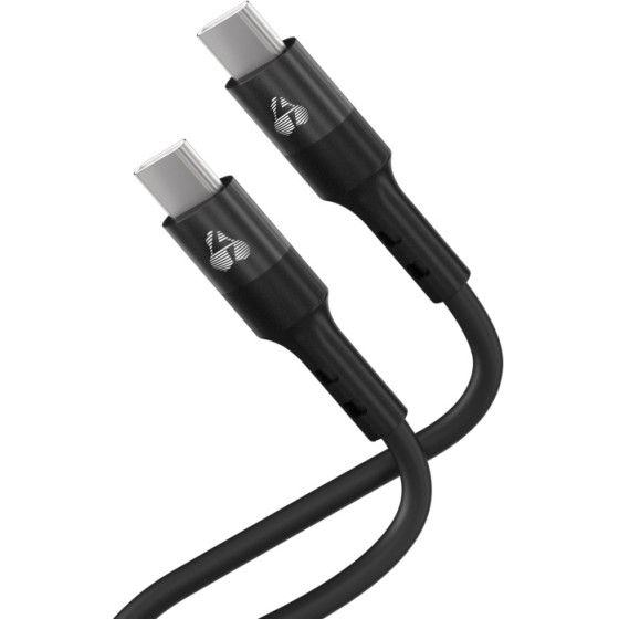 Powertech ������� USB-C ���������, 60W, 480Mbps, 1m, ����� - (PTR-0163)