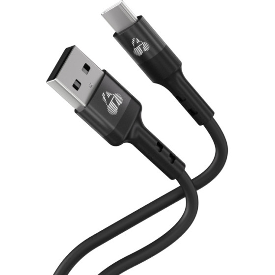 Powertech ������� USB-C �� Usb ���������, 60W, 480Mbps, 1m, ����� - (PTR-0161)