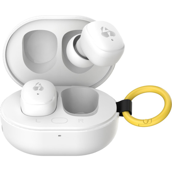 Powertech Earphones �� ���� �������� True Wireless, 6mm, 25/230mAh, ����� - (PT-1393)