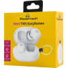 Powertech Earphones �� ���� �������� True Wireless, 6mm, 25/230mAh, ����� - (PT-1393)
