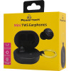 Powertech Earphones �� ���� �������� True Wireless, 6mm, 25/230mAh, ����� - (PT-1392)