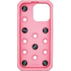 Vivid Silicone Pins Case Apple Iphone 13 Pro Pink - (CS-Pbrd 3-2403002)