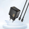 Dudao A28 45W Gan USB-C Wall Charger - Black - (A28-black)