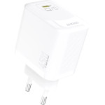 Dudao A28 45W Gan USB-C Wall Charger - White - (A28-white)