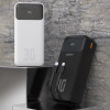 Dudao K15MAx 30000mAh Pd 22.5W Powerbank With Built-In Cables - Black - (K15MAx black)