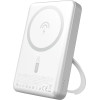 Dudao K28 10000mAh Pd 22.5W Magsafe Powerbank With Metal Case And Ring Stand - Silver - (K28 silver)
