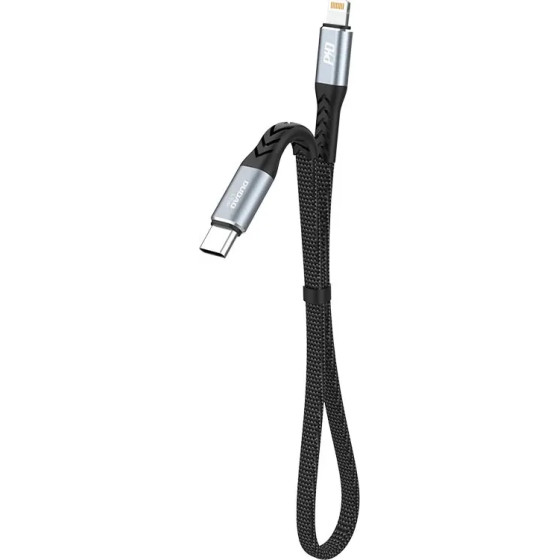 Dudao Lightning - USB-C Pd 20W Cable 0.23m - Black 6973687243852 - (L10P)