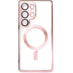 Hurtel Electroplated Case With Magsafe For Iphone 16e - Pink - (Electroplated Magsafe Case Iphone 16e Pink)