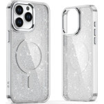 Hurtel Glitter Case With Magsafe For Samsung Galaxy S25 Edge - White - (Glitter Case Magsafe Samsung Galaxy S25 Edge White)