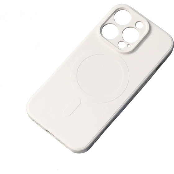 Hurtel Iphone 16e Silicone Case With Magsafe - Beige - (Silicone Case Magsafe Iphone 16e Beige)