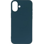 Hurtel Liquid Silicone Case With Magsafe For Iphone 16e - Blue - (Liquid Silicone Case Magsafe Iphone 16e Dark blue)