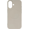 Hurtel Liquid Silicone Case With Magsafe For Samsung Galaxy A16 5G - Beige - (Liquid Silicone Case Magsafe Samsung Galaxy A16 Beige)