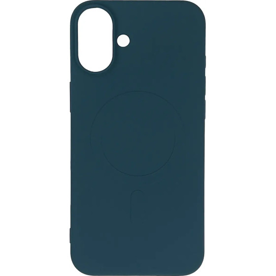 Hurtel Liquid Silicone Case With Magsafe For Samsung Galaxy A36 5G - Blue - (Liquid Silicone Case Magsafe Samsung Galaxy A36 Dark blue)