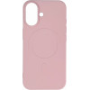 Hurtel Liquid Silicone Case With Magsafe For Samsung Galaxy S25 Edge - Pink - (Liquid Silicone Case Magsafe Samsung Galaxy S25 Edge Sand pink)