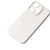 Hurtel Samsung Galaxy A36 5G Silicone Case With Magsafe - Beige - (Silicone Case Magsafe Samsung Galaxy A36 Beige)
