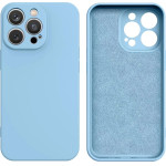 Hurtel Silicone Case For Samsung Galaxy S25 Edge - Blue - (Silicone Case Samsung Galaxy S25 Edge Blue)
