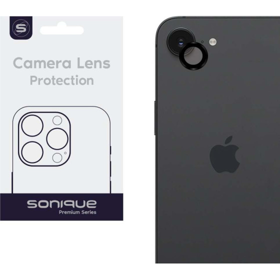 Sonique Camera Protection Lens Pro Apple Iphone 16e Black