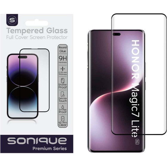 Sonique Curvy Glass Premium Series Hd Full Cover 9H Honor Magic7 Lite 5G �����