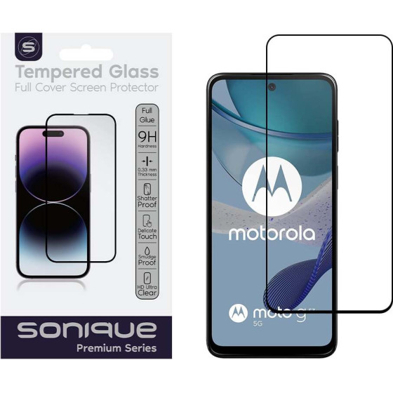 Sonique Hardy Glass Premium Series Hd Full Cover 9H Motorola Moto G35 5G �����