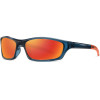 Techsuit - Bike Glasses (24101) - For Cycling And Sport Outdoor Activities, Polarized, Unisex - Black / Orange