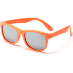 Techsuit - Sunglasses Polarised (D802) - For Kids Between 3-6 Years, Uv Protection - Orange / Mercury