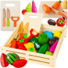 Iso Trade Vegetables Wooden Chopping Board 21942 - (16838-0)