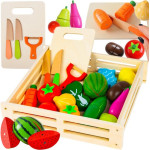 Iso Trade Vegetables Wooden Chopping Board 21942 - (16838-0)