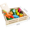 Iso Trade Vegetables Wooden Chopping Board 21942 - (16838-0)