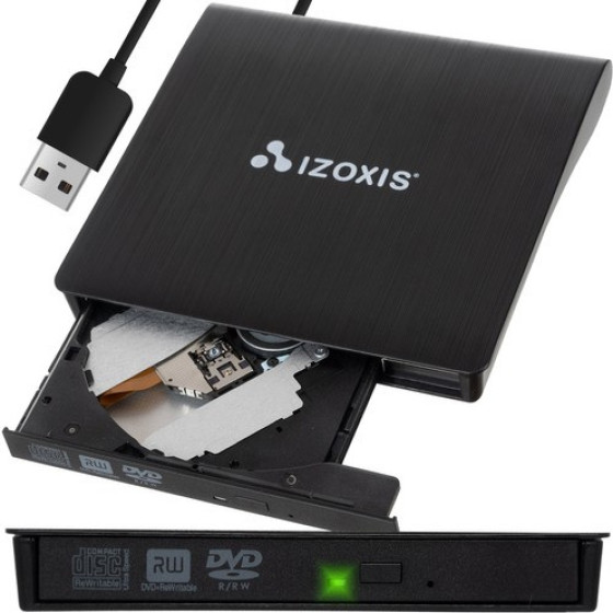 Izoxis External Drive + Cd Burner 24351 - (17757-0)